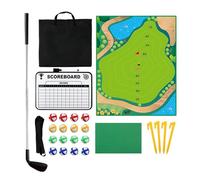 - Golf Training Game Set for Kids,Sticky Practice Mat with Club Putting Green Training Equipment for Beginner Adults Family