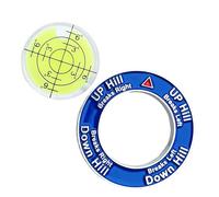 Golf Training Green Reader-Portable Double-Sided Aid Tool | Accurate Course Break Reader for Reading Green | Golf Practice Gift for Friends Men Coaches Kit ac