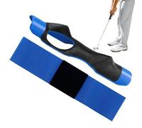 Golf Training Grip,Golf Grip Trainer Swing with Correcting Arm Band - Practice Tool for Warm-up Home Backyard Indoor Driving Range Outdoor Course Beginner Amateur Putting