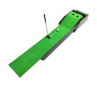 Golf Training Mat - Automatic Return Track Cover, Betting , Golf Simulator in the Garden, Home Practice Aid | Polar Track Putting Green