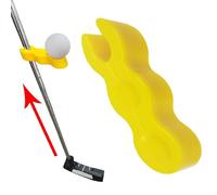 Golf Training Mat - Golf Putting Training | Balancer*1 Piece Backing Golf Practice | Bayonet Boasts an Eye Catching | Pressure Putt Trainer Shaft Golf Putter for Men Women | Right or Left Handed Tight