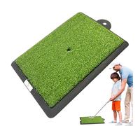 Golf Training Mat, Lawn Mat with Non-Slip Rubber Base for Practice | 48 x 30 cm Portable for Practice, Indoor, Garden and Outdoor