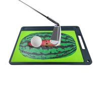 Golf Training Mat - Lawn Practice | Press Tape with Feedback Schlschtrich Exercise Pad for Optimization Swing Detection Traces Home Sports A