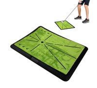 Golf Training Mat | The Portable Non-slip Training Tools - Golf Strike Hitting Pad with Swing Course Feedback,for Golf Players in the Backyard and on the Driving Range and Training Ground and Track