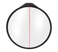 Golf Training Mirror Wide Angle Convex Golf Swing Putting Aid Tool Adjustable Tilt Durable Acrylic ABS Plastic Stainless Steel 27x28cm