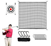 Golf Training Net, Golf Hitting Net - Simulator Practice for Ball Swing Training | Driving Barrier with Target for Football, Volleyball, Baseba