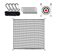 Golf Training Net - Portable Ball Practice Training Simulator - Backyard Barrier Net with Fabric for Indoor, Outdoor, Garden