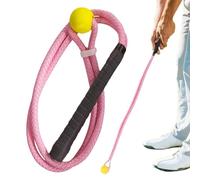Golf Training Rope | Portable Practice Warm Up Rope | Golf Swing Aid | for Range Garage Course Travel Home Backyard Men Women