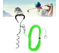 Golf Training Tool for Drivers & Irons, Golf Swing Trainer Golfball on A Tether for Backyard Practice Warm-up, Useful Accessories for Increased Power And Accuracy, Experience Balls Flight