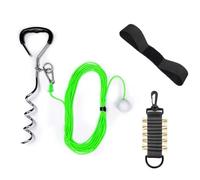 Golf Training Tool for Drivers & Irons, Golf Swing Trainer with a Real Golfball on a Tether for Backyard Practice Warm-Up, Useful Accessories for Increased Power and Accuracy, Experience Ball Flight