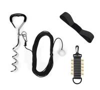 Golf Training Tool for Drivers & Irons, Golf Swing Trainer with a Real Golfball on a Tether for Backyard Practice Warm-Up, Useful Accessories for Increased Power and Accuracy, Experience Ball Flight