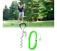 Golf Training Tool,Practice Your Swing in The Backyard with A Real Golf Ball & Experience 50 Feet of Ball Flight Feedback,Golf Rope Swing Trainer,Gifts for Men, Dad, Husband