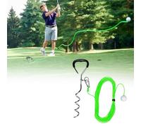 Golf Training Tool,Practice Your Swing in The Backyard with A Real Golf Ball & Experience 50 Feet of Ball Flight Feedback,Golf Rope Swing Trainer,Gifts for Men, Dad, Husband