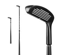 Golf Training Wedge Club - Loft Adjustable Zinc Head Practice Iron, Reliable Learner Tool | Solid Grip Stick Beginners Control, Direction Guide Compact Mastery Aid