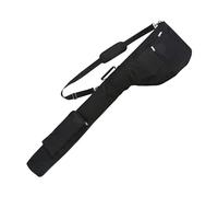 Golf Travel Bag Sports Golf Club Bag Folding Lightweight Shoulder Practice Training Carry Storage Foldable Pouch(Black)