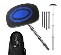 Golf Travel Bag Support Rod, Anti-impact Support Cover, Aluminum Alloy Height Adjustable 4 Telescopic Pole, Portable Golf Club Bag Stiff Arm Support Protector Accessory, Support Stick Pole System