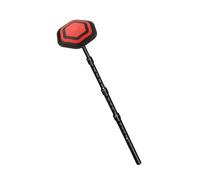Golf Travel Rod with Top Cover Anti-Deformation Telescopic Stiff Arm Aluminum Alloy Shaft Foldable Portable for Club Protection- Red