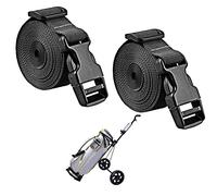 Golf Trolley Cart Bag Straps Webbing Fastener Belt Repalcement & Quick Release Buckle Sleeping Bag Strap - Adjustable & Durable Luggage Suitcase Bag Straps Christmas Tree Straps for Storage