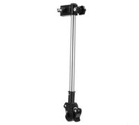 Golf Umbrella Holder for Trolleys - Adjustable Clamp Stand for Powakaddy Motocaddy iCart - Stainless Steel & ABS Rain Protection Accessory 35.5cm