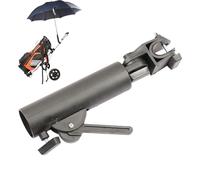 Golf Umbrella Holder - High Performance Clamp Holder, Double Locking Stand, Compatible Mobility Scooter Beach Chairs Push Cart, Strong Secure Fit, Weatherproof Design for Outdoor Activities