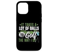 Golf Vintage It Takes A Lot Of Balls To Golf The Way I Do Case for iPhone 12/12 Pro