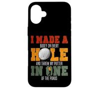 Golf Vintage Retro I Made A Bogey On Every Hole And Threw My Case for iPhone 16 Plus