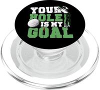 Golf Vintage Your Hole Is My Goal PopSockets PopGrip for MagSafe