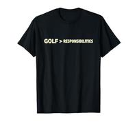 Golf Weekend Early Tee Time Golf Cart Dads Retired Joke T-Shirt