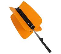 Golf with Swing Resistance Adjustable Trainer Wind for Indoor Practice | Portable ABS Build, Smart Data Analysis, Lightweight Yellow Design, Suitable for Golf Course Sessions