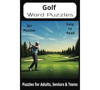 Golf Word Search Puzzle Book: Fun and Easy-to-Read Word Searches Featuring Golf , Events, Training, Rules & More | 6x9” Book with 110 Pages - A Great ... Holidays, Vacations, and Relaxing Free Time