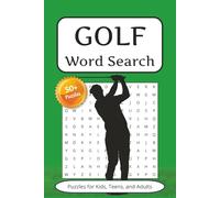 Golf Word Search Puzzle Book: Word Searches with Easy to Read Print about Golf, Golf clubs, Greens and More | 6x9 Inches, 110 pages | 50+ Puzzles … Gift for vacations, free time, and fun learning!