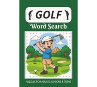 Golf Word Search Puzzle Book: Word Searches with Easy to Read Print about Golf, Golf Courses, Golf Slang & Terminology, and More | 6x9 inches, 110 ... Gift for Vacations, Holidays and Free Times