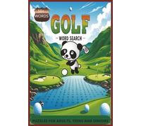 Golf Word Search Puzzle Book: Word Searches with Easy to Read Print About Golf, golf puzzle, golf crossword, X and More | 6x9 inches, 110 Pages | 50+ ... Gift for Vacations, Holidays and Free Times
