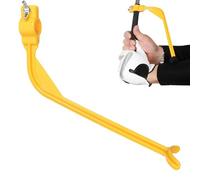 Golf Wrist Training Aid, Yellow Golf Swing Training Aid for Correcting Swings and Stop Swinging over the Top for Beginners & Senior Golfers Posture Correction