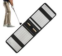 Golf Yardage Book Cover | PU Leather Score Display | Golf Yardage Book | for Practice Training Driving Range Indoor Home Backyard Sports Club Recreation Competition Entertainment