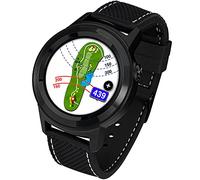 GolfBuddy Aim W11 Golf Watches With GPS - Premium Full Color Touchscreen - Easy-to-use Golf Watches, Black