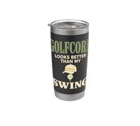 Golfcore Country Club Adjacent Funny Golf Gift Stainless Steel Insulated Tumbler