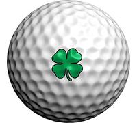 Golfdotz | Lucky Clover | Golf Ball Markers | Golf Accessories | Golf Ball Customizers | 32 Count, Assorted