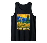Golfer Art Tank Top