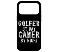 Golfer By Day Gamer By Night Golfing Gaming For Golfer Dads Case for iPhone 17 Pro Max