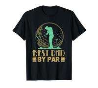 Golfer Dad Golfing Father - Best Dad By Par T-Shirt