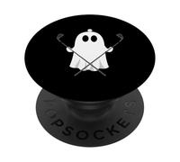 Golfer Halloween Funny Ghost Costume PopSockets Adhesive PopGrip
