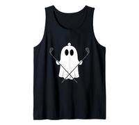 Golfer Halloween Funny Ghost Costume Tank Top