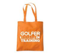 Golfer In Training Par Tote Shopping Bag 10 Litres Capacity 42 x 38cm