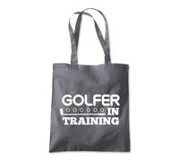 Golfer In Training Par Tote Shopping Bag 10 Litres Capacity 42 x 38cm