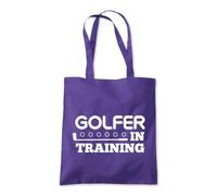 Golfer In Training Par Tote Shopping Bag 10 Litres Capacity 42 x 38cm
