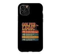 Golfer Logic Golf Humor Putting Joke Case for iPhone 11 Pro