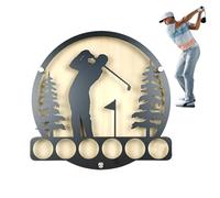 Golfer Wall Decor, Mount Mount 6 Golf Ball Collection Presence - Golf Scene Wall Wall Decor Wall Art, Golf Metal Wall Wall Sign for Livingroom Home Garden Hotel Wall
