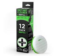 GolfERASERS Instant Golf Eraser, Premium Dual-Sided Sponge for Cleaning Golf Clubs, Shoes & Golf Balls, 12 Pack Refill, Bag Tether NOT Included