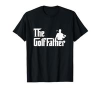 Golffather Father Dad Golfer Golfing Golf Club Putter T-Shirt